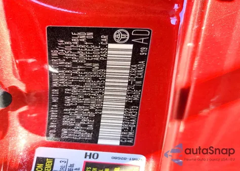 2014 Toyota Corolla L from USA, damaged, VIN 2T1BURHE3EC151509